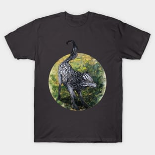 The Black Wolf of the Forest Glen T-Shirt